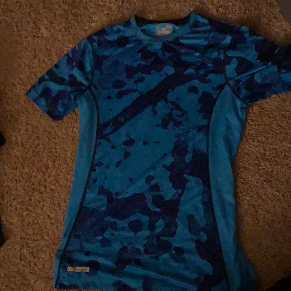 Heavily used Under Armour workout shirt